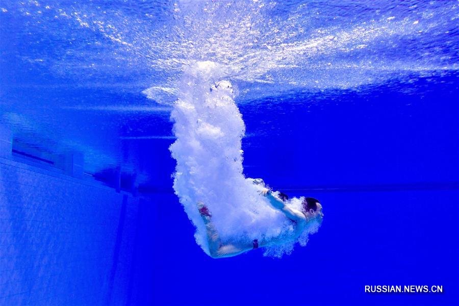 Всемирные военные игры -- Прыжки в воду: китайцы Ван Цзунъюань/Се Сыди победили в синхронных прыжках с 3-метрового трамплина