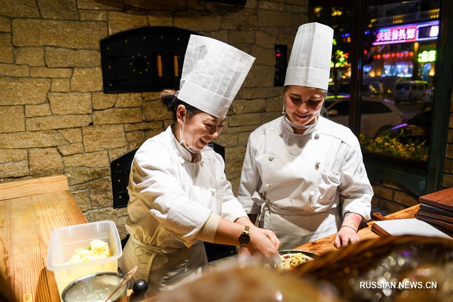 В городе Маньчжоули появляется все больше ресторанов с русской кухней
