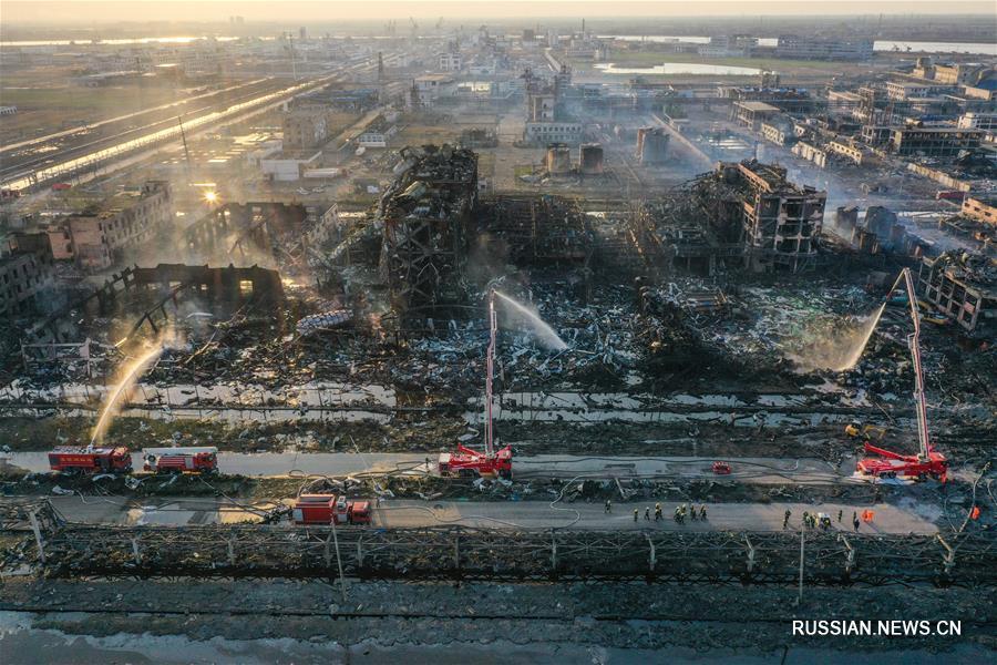 Опубликован отчет о расследовании дела о смертоносном взрыве в химпромышленном парке на востоке Китая