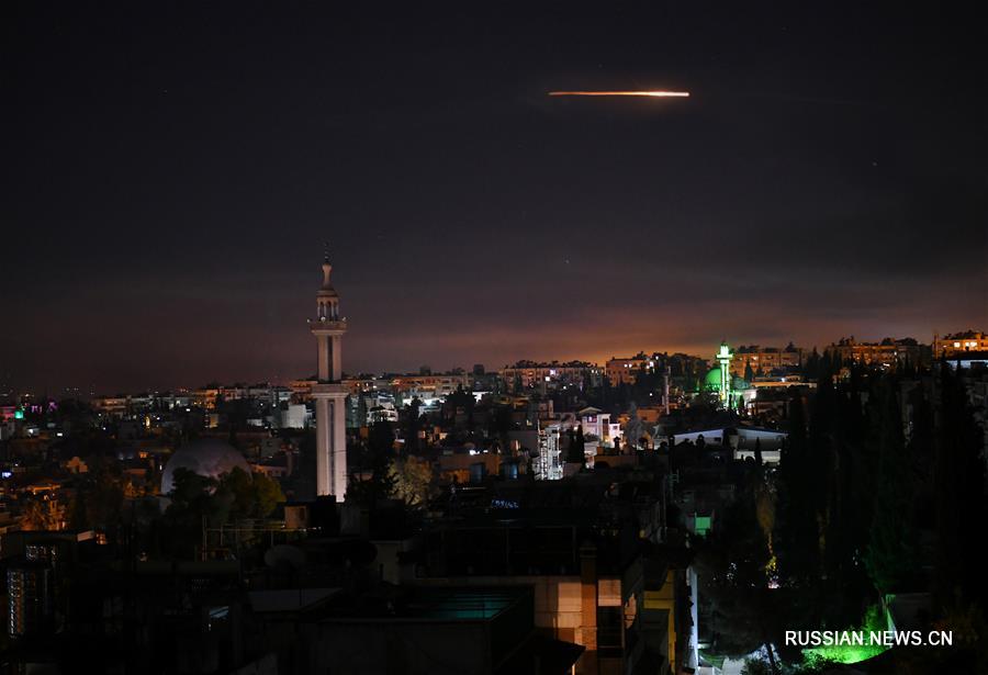 Израиль нанес массированные авиаудары по Сирии