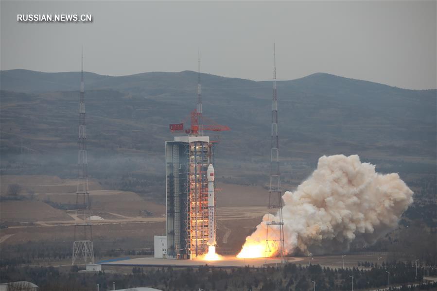 Китай успешно запустил спутник высокого разрешения системы наблюдения Земли "Гаофэнь-12"