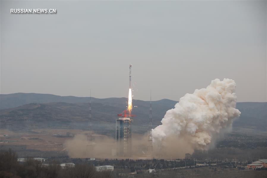 Китай успешно запустил спутник высокого разрешения системы наблюдения Земли "Гаофэнь-12"