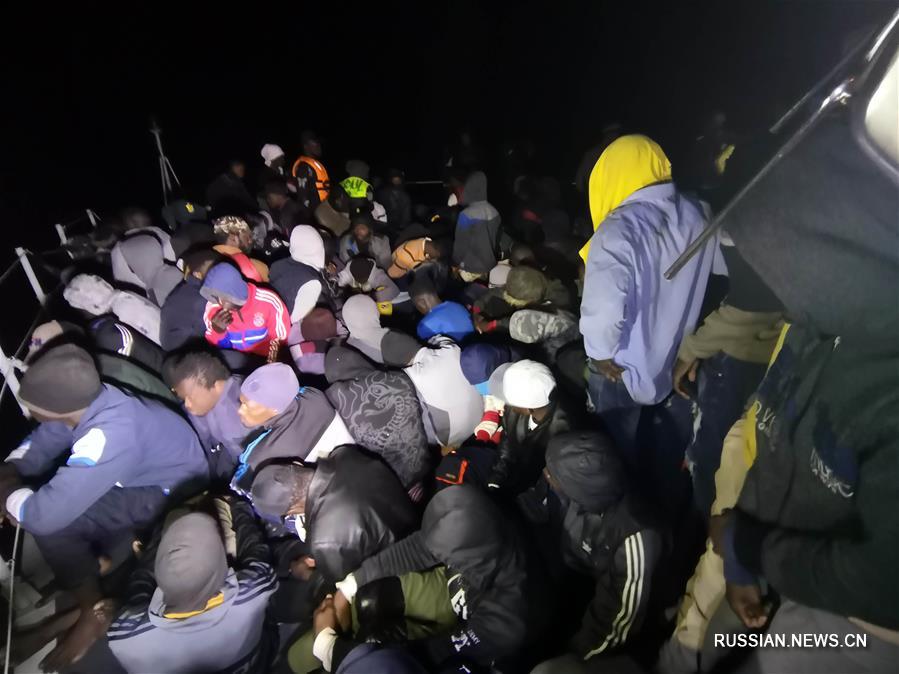 Береговая охрана Ливии спасла более 200 нелегальных мигрантов