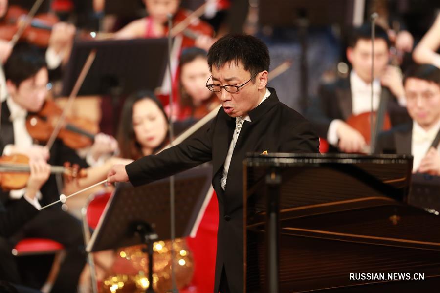 Симфонический оркестр Большого национального театра Китая дал первый концерт в рамках гастрольной поездки в КНДР