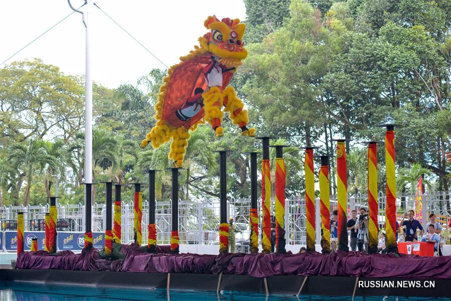 В Куала-Лумпур прошли Малазийские международные соревнования по танцам Льва