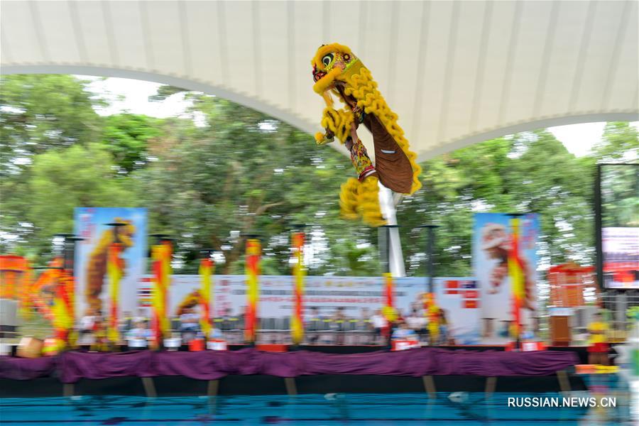 В Куала-Лумпур прошли Малазийские международные соревнования по танцам Льва