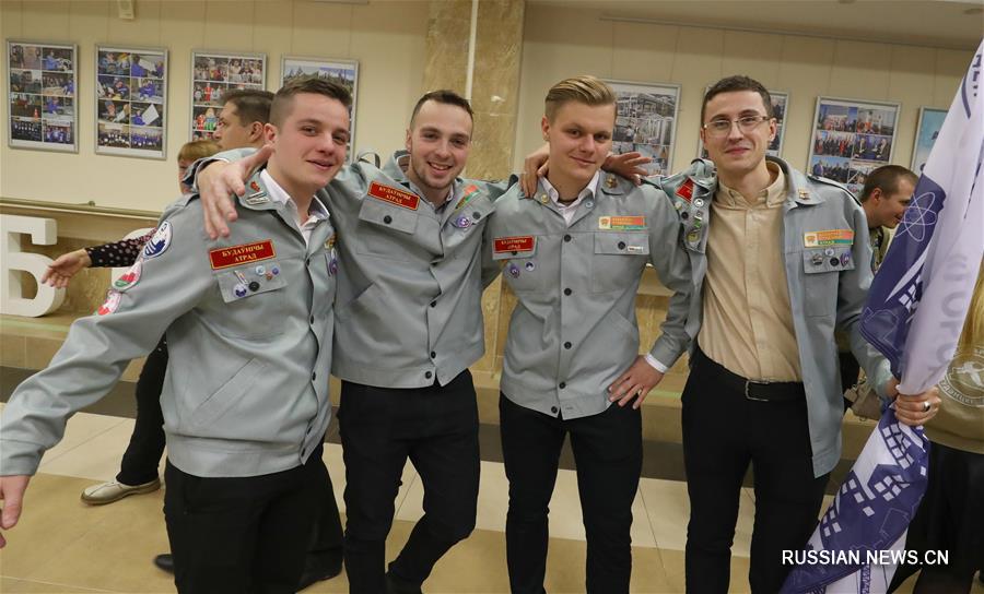 В Минске прошло чествование студотрядовской молодежи 