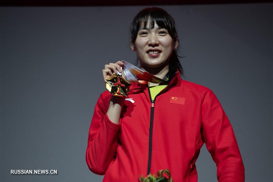 Гран-при по тхэквондо в Москве: китайская спортсменка завоевала золото в женском турнире по тхэквондо в весовой категории свыше 67 кг 