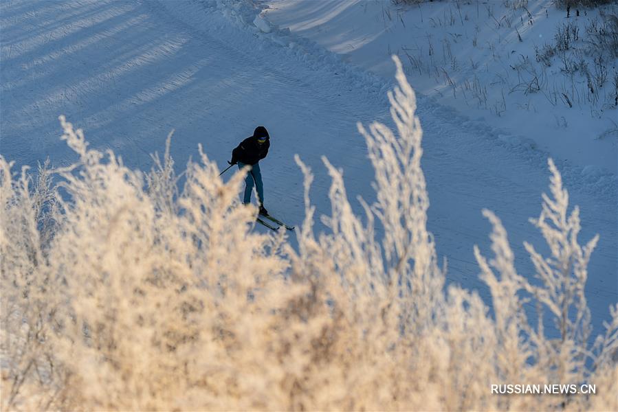 Лыжно-биатлонные трассы в автономном районе Внутренняя Монголия готовятся принять спортсменов 14-х Всекитайских зимних игр 