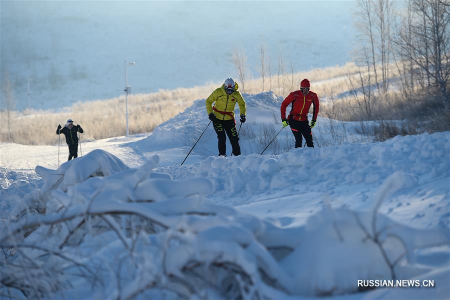 Лыжно-биатлонные трассы в автономном районе Внутренняя Монголия готовятся принять спортсменов 14-х Всекитайских зимних игр 