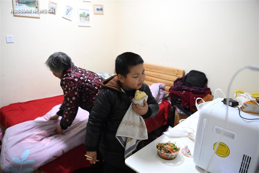 Домик, полный тепла, для пациентов детской больницы и их родных в провинции Аньхой