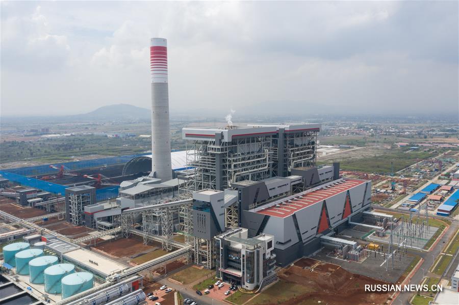 В Индонезии запустили тепловую электростанцию, построенную китайской компанией