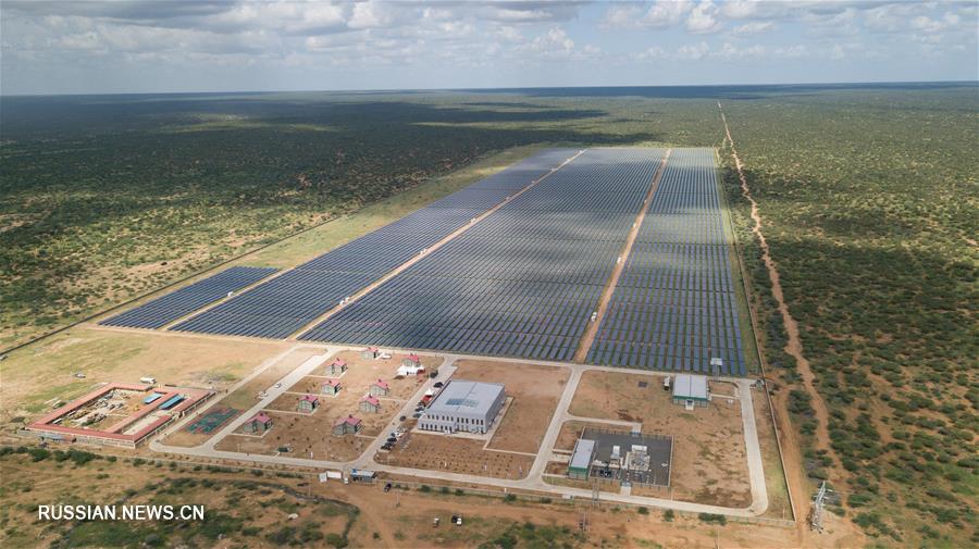 Сдана в эксплуатацию крупнейшая в Восточной Африке солнечная электростанция, построенная при помощи китайских предприятий