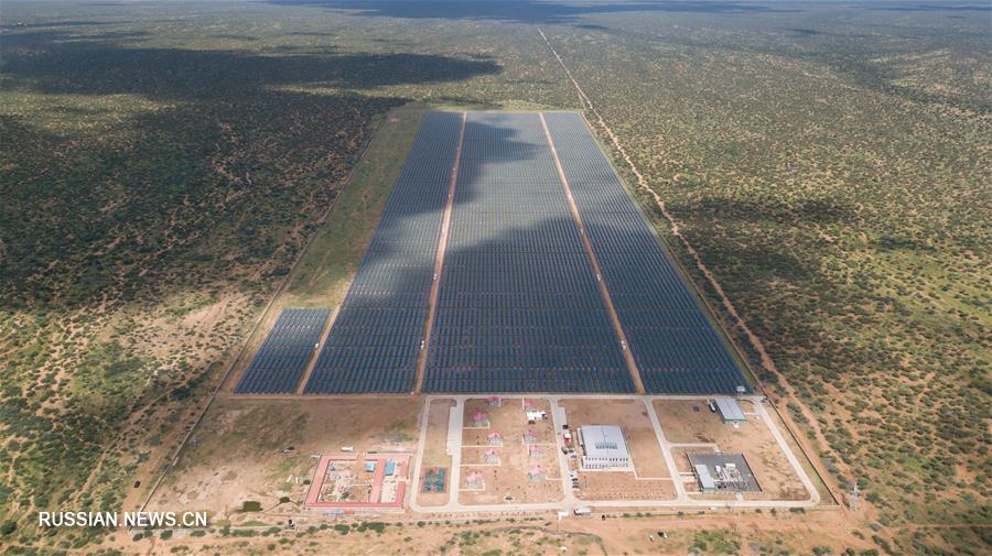 Сдана в эксплуатацию крупнейшая в Восточной Африке солнечная электростанция, построенная при помощи китайских предприятий