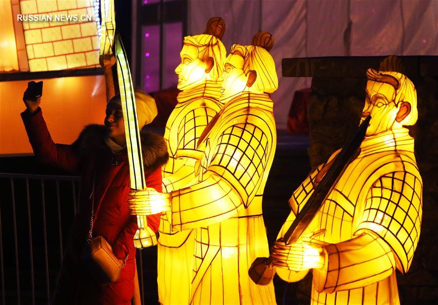 В Киеве открылась выставка китайских фонарей