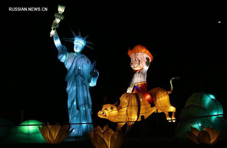 В Киеве открылась выставка китайских фонарей