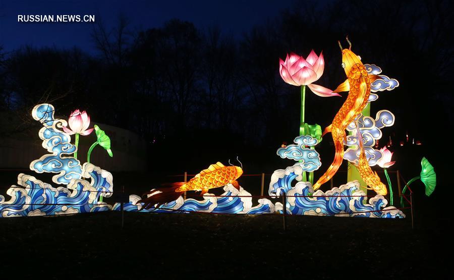 В Киеве открылась выставка китайских фонарей