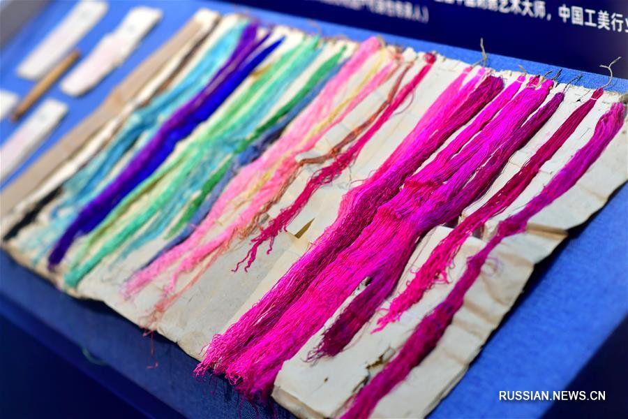 Волшебство разноцветного шелка в Тайюане
