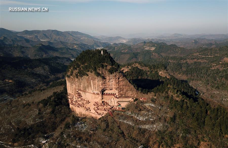 Хранитель пещер горы Майцзишань