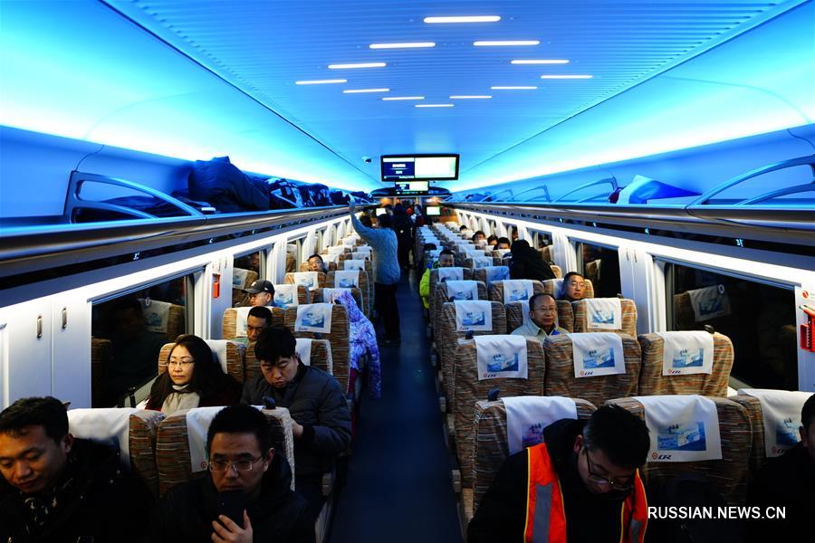 Открыто высокоскоростное железнодорожное сообщение между Пекином и Чжанцзякоу