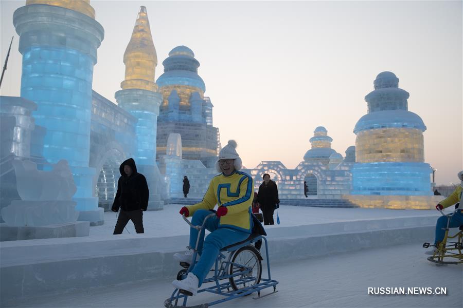 Открытие 36-го Харбинского международного фестиваля льда и снега