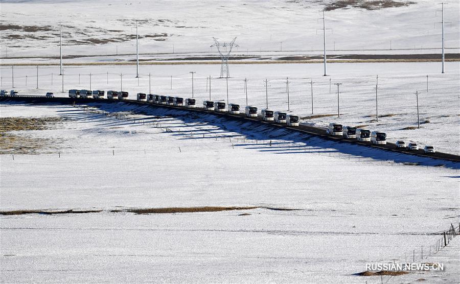 За пять лет в Тибете построено 43 тысячи км сельских дорог