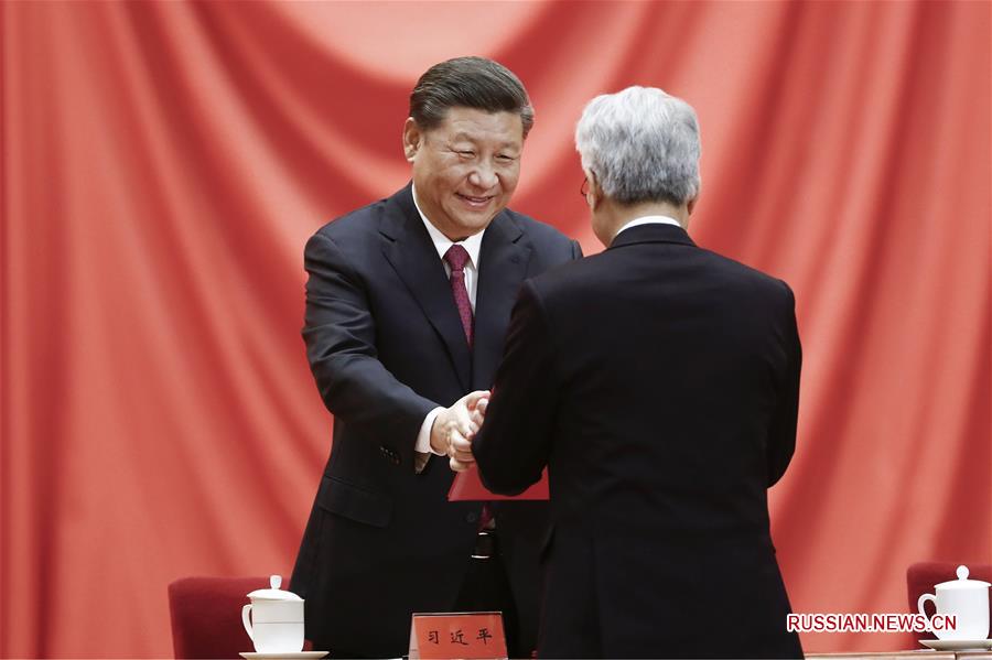 В Пекине состоялась церемония вручения высшей государственной премии в области науки и техники