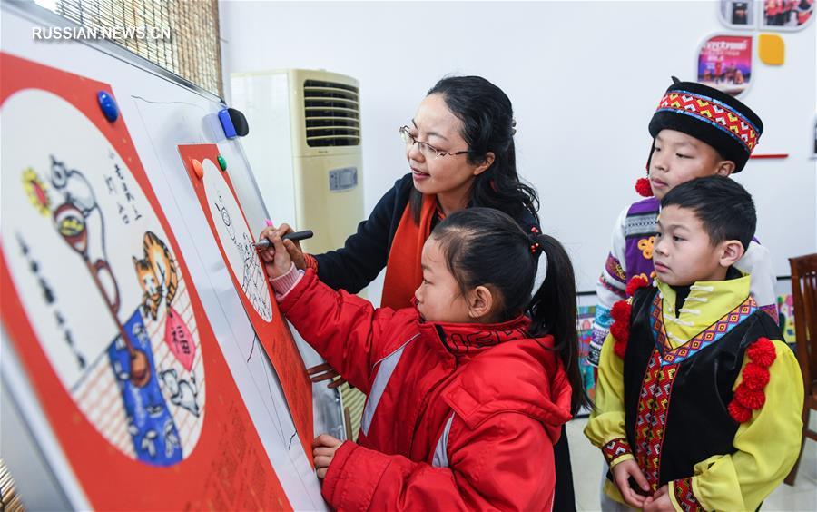 Нематериальное культурное наследие в дни зимних каникул в Чжэцзяне