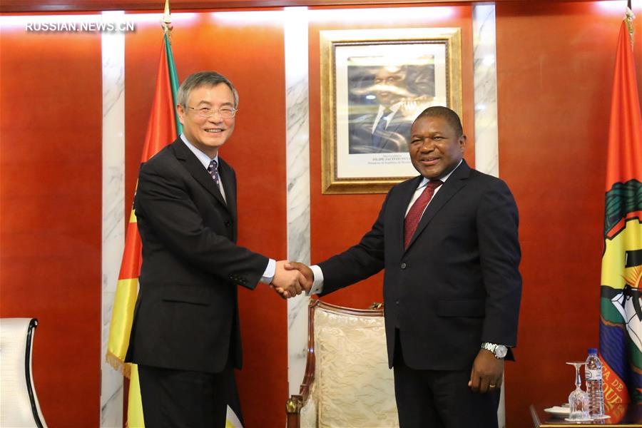 Спецпосланник председателя КНР Цай Дафэн присутствовал на церемонии инаугурации президента Мозамбика