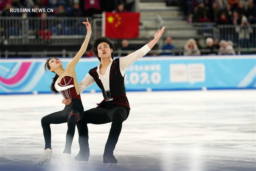 Зимние юношеские Олимпийские игры -- Фигурное катание, смешанные команды: "Команда будущего" с участием китайских спортсменов заняла седьмое место