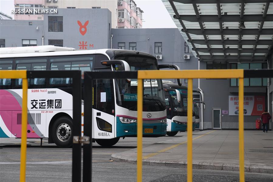 В провинции Шаньдун приостановлено автобусное сообщение между провинциями и городами в целях борьбы с эпидемией коронавируса нового типа