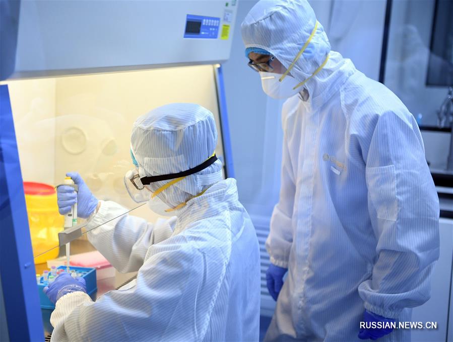 Вспышка коронавирусной инфекции в Китае -- Фармкомпания из Тяньцзиня безвозмездно передала уханьским медикам реагенты для выявления вируса