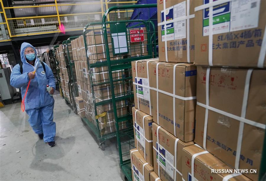 Вспышка коронавирусной инфекции в Китае -- "Зеленый коридор" для материальной помощи