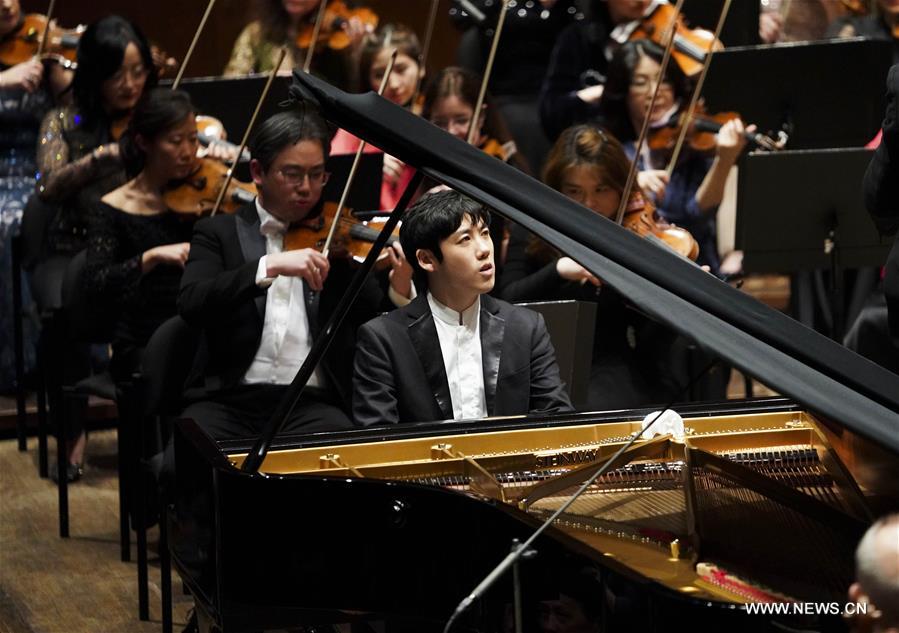 Концерт Нью-Йоркского филармонического оркестра  по случаю китайского Нового года