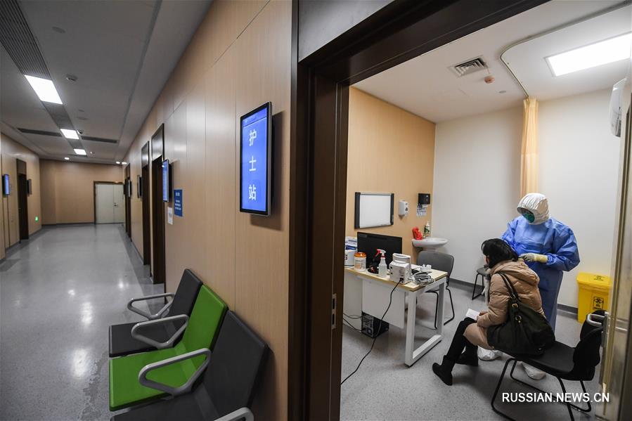 Чжицзянский больничный городок -- специализированный пункт лечения вирусной пневмонии в провинции Чжэцзян