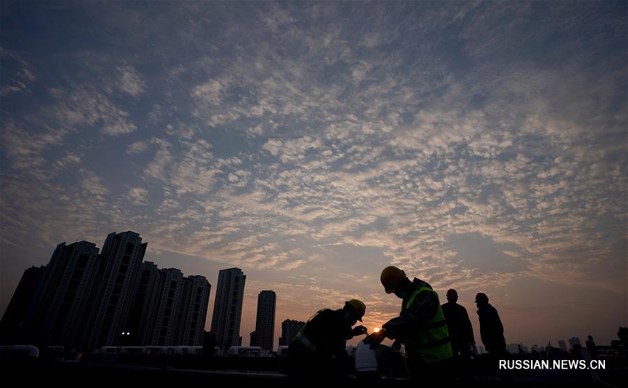 Строительство больницы "Лэйшэньшань" в Ухане вышло на финишную прямую