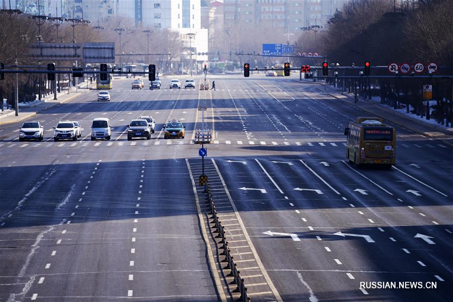 Харбин принял временные меры по регулированию движения транспорта в городских районах