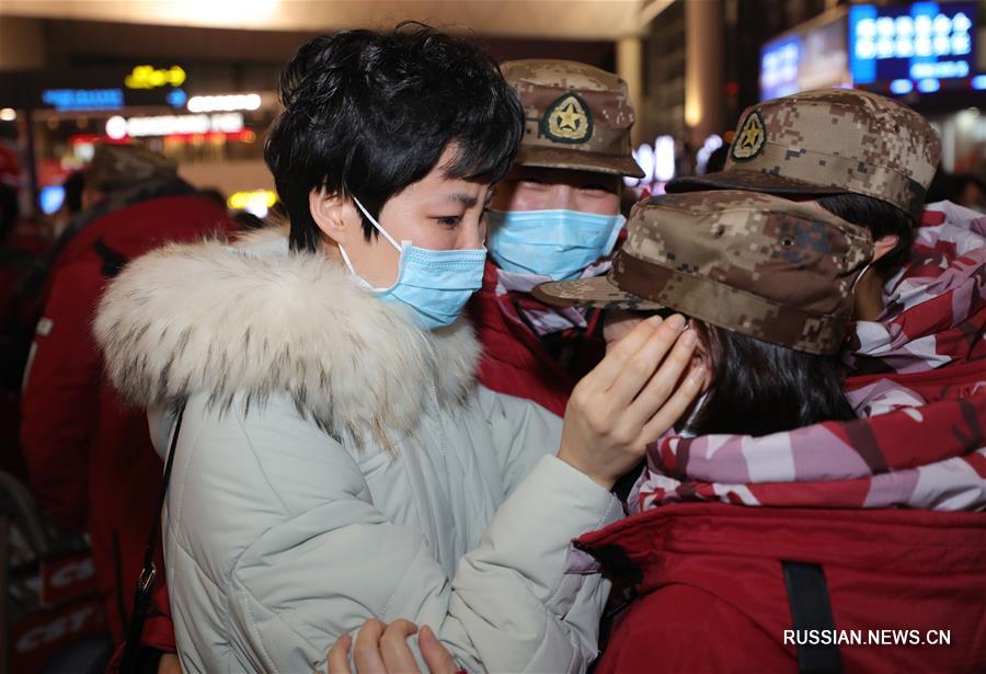 115 ляонинских медиков выехали в Хубэй