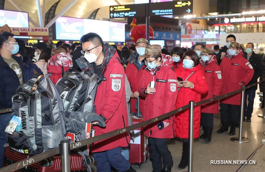 115 ляонинских медиков выехали в Хубэй