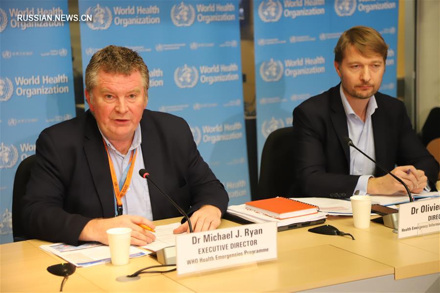 ВОЗ поддерживает решение Китая признавать результаты клинической диагностики для подтверждения случаев коронавирусной пневмонии