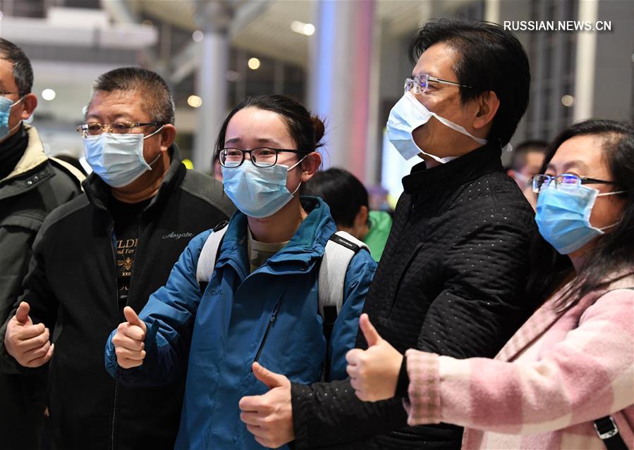 Пятая партия медработников пров. Гуйчжоу вылетела в пров. Хубэй, чтобы помочь в борьбе с эпидемией короновируса нового типа