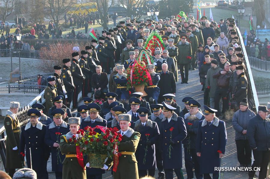 В Минске почтили память воинов-интернационалистов, погибших в Афганистане