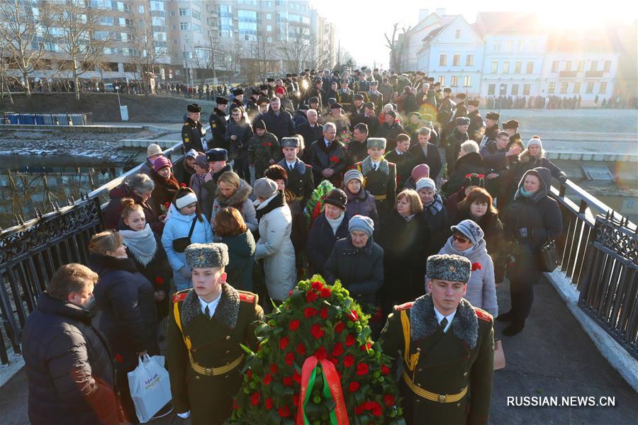 В Минске почтили память воинов-интернационалистов, погибших в Афганистане