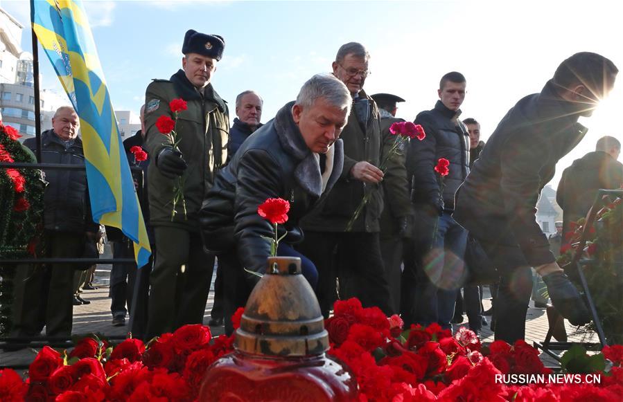 В Минске почтили память воинов-интернационалистов, погибших в Афганистане