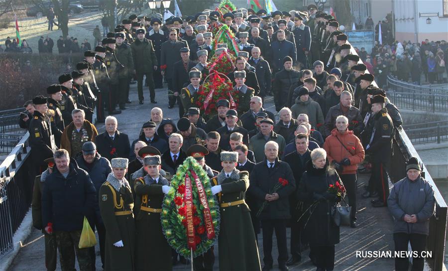 В Минске почтили память воинов-интернационалистов, погибших в Афганистане