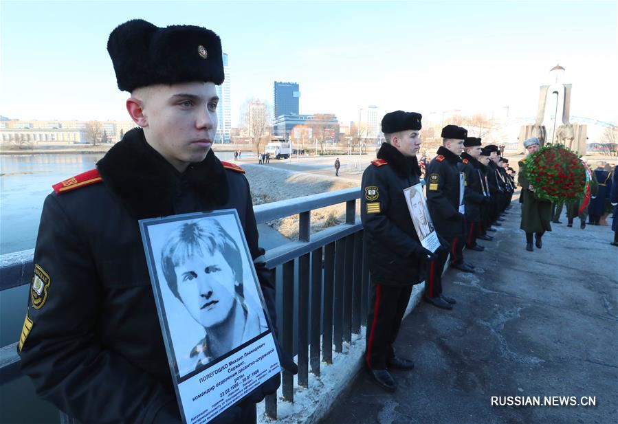 В Минске почтили память воинов-интернационалистов, погибших в Афганистане