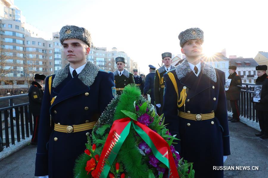 В Минске почтили память воинов-интернационалистов, погибших в Афганистане