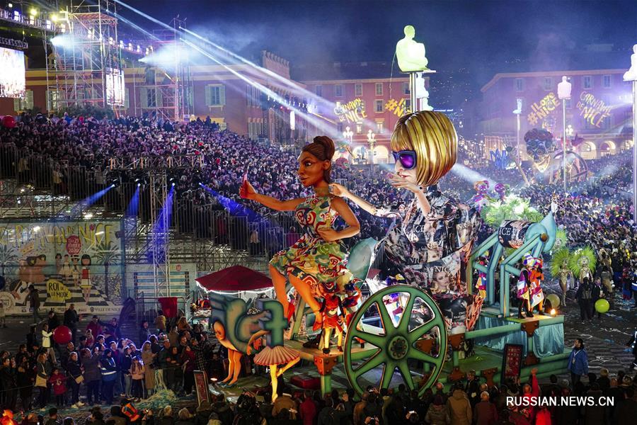 136-й карнавал в Ницце