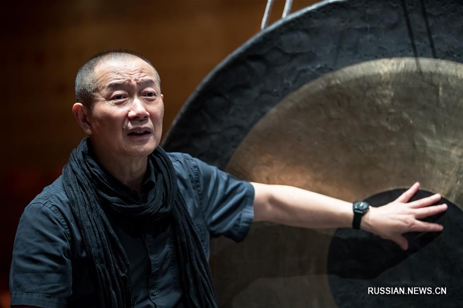 В Бельгии было исполнено новое сочинение композитора Тань Дуня "Пагода звуков. Двенадцать гонгов Уханя"