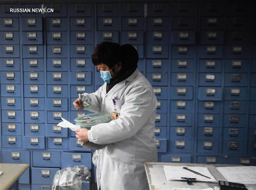 Традиционная китайская медицина помогает бороться с коронавирусной эпидемией в провинции Чжэцзян